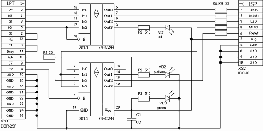  AVR . LPT 